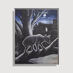 After Niko Pirosmani (1862–1918) - Bear in the Moonlight, Antiek en Kunst