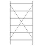 SSI Schafer R3000 onderdelen gebruikt Legbord 1300x500mm, Ophalen of Verzenden