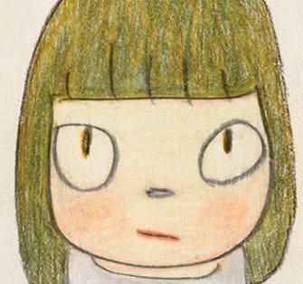 Yoshitomo Nara (1959) - Thinking My Home, Antiek en Kunst, Kunst | Designobjecten