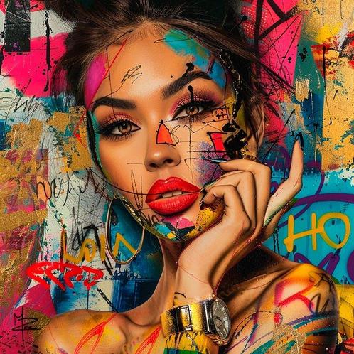 PLM-Art - Pin-up Graff, Antiek en Kunst, Kunst | Schilderijen | Modern