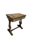 Chinese export - Sewing - Tafel - Hout, Lak, gedeeltelijk