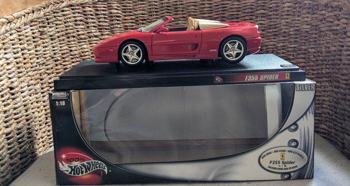 Hot Wheels 1:18 - Model sportwagen - Ferrari F355 Spider, Hobby en Vrije tijd, Modelauto's | 1:5 tot 1:12