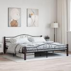 vidaXL Cadre de lit Noir Métal 200 x 200 cm, Maison & Meubles, Chambre à coucher | Lits, Neuf, Verzenden