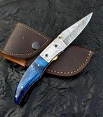 Keukenmes - Keukenscharen - Premium Damascus vouwbare zakmes, Antiek en Kunst