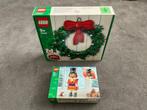 Lego Set - Seasonal - Retired 40426 Kerstkrans en 40640, Nieuw