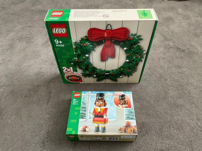 Lego Set - Seasonal - Retired 40426 Kerstkrans en 40640, Kinderen en Baby's, Speelgoed | Duplo en Lego