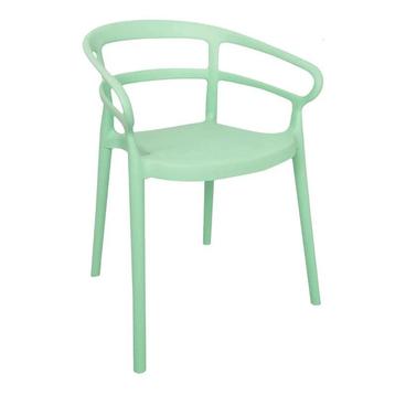 Stoelen | MATEO | Plastic | Mintgroen | In-/Outdoor |, Verzenden