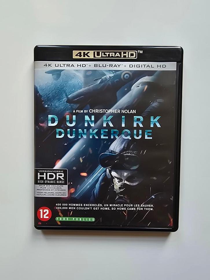 DUNKIRK (4K ULTRA HD + BLURAY), Cd's en Dvd's, Blu-ray, Gebruikt
