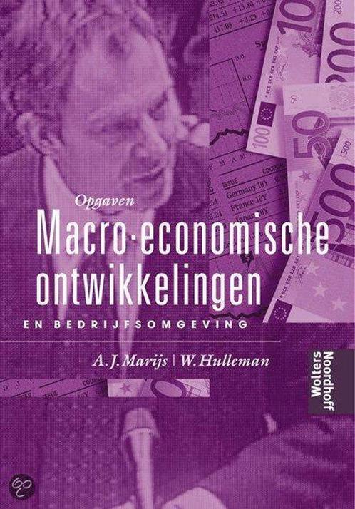 Macro-economische ontwikkelingen en bedrijfsomgeving, Livres, Livres scolaires, Envoi