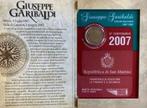 San Marino. 2 Euro 2007 Garibaldi (Zonder minimumprijs)