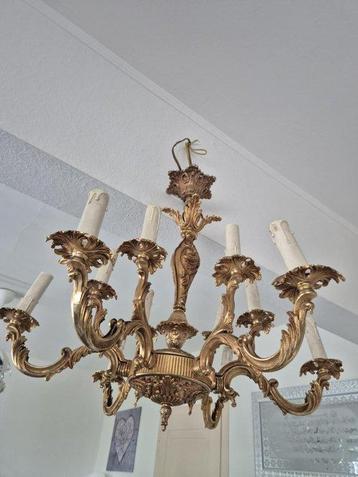 Luis XV - Staande lamp - Brons