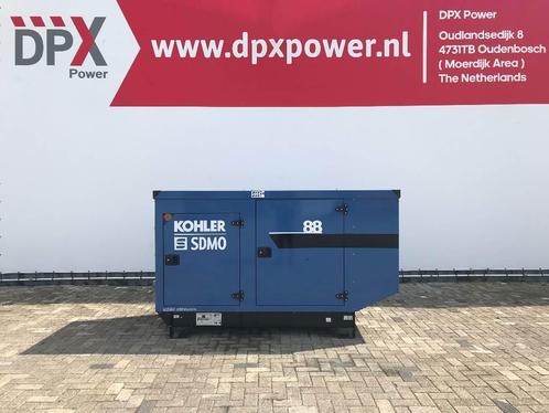 Sdmo J88 - 88 kVA Generator - DPX-17105, Articles professionnels, Machines & Construction | Générateurs, Enlèvement ou Envoi