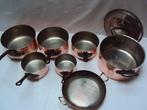 Magnifique lot 1 cocotte avec couvercle 5 casseroles les