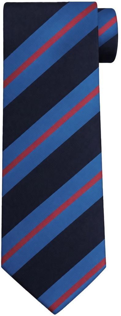 Suitable Stropdas Zijde Triple Stripe Navy maat  Heren, Kleding | Heren, Stropdassen, Rood, Nieuw, Verzenden