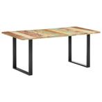 Table de salle à manger 180x90x76cm Bois de récupération sol, Verzenden