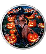 Canada. 5 Dollars 2025 Halloween Temptation, 1 Oz (.999)