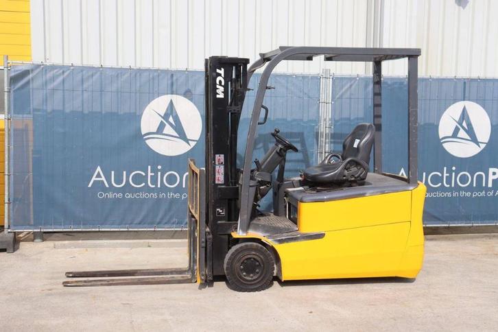 Veiling: Heftruck TCM FTB 18-7 Elektrisch 1750kg 4.35m 2005, Zakelijke goederen, Machines en Bouw | Heftrucks en Intern transport