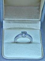 Ring - 18 karaat Witgoud - 1.63ct. tw. - Verloving / trouwen, Handtassen en Accessoires, Ringen, Nieuw
