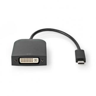 USB C naar DVI adapter | Nedis | 0.2 meter, Informatique & Logiciels, Pc & Câble réseau, Envoi