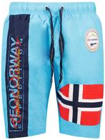 Geographical Norway Zwembroek Quemen Turquoise, Vêtements | Hommes, Pantalons, Verzenden
