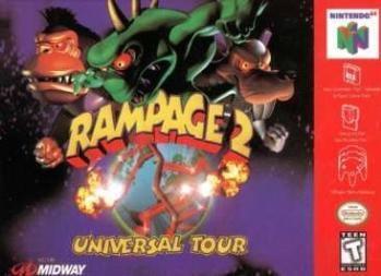 Rampage 2 Universal Tour - NTSC (Losse Cartridge), Consoles de jeu & Jeux vidéo, Jeux | Nintendo 64, Enlèvement ou Envoi