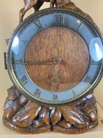 Pendule de cheminée Forêt-Noire - Bois, Laiton - 1950-1960 -