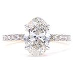 Zonder minimumprijs - Ring - 18 karaat Geel goud - 2.39ct.