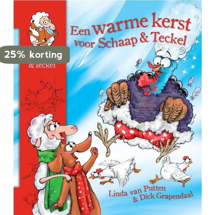 Een warme kerst voor Schaap en Teckel / De avonturen van, Boeken, Prentenboeken en Plaatjesalbums, Gelezen, Verzenden
