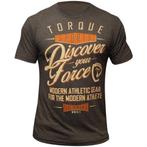 Torque Athletics Discover Your Force T-Shirt Bruin, Verzenden, Vechtsport, Torque, Maat 56/58 (XL)