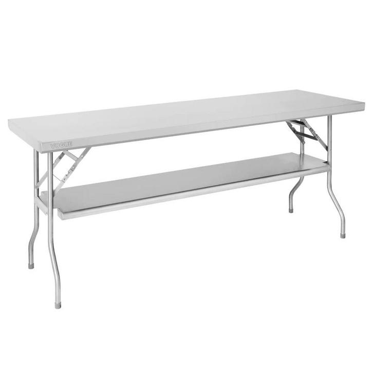 Inklapbare Werktafel | RVS | In-/Outdoor | Optioneel, Zakelijke goederen, Horeca | Keukenapparatuur, Nieuw in verpakking, Verzenden