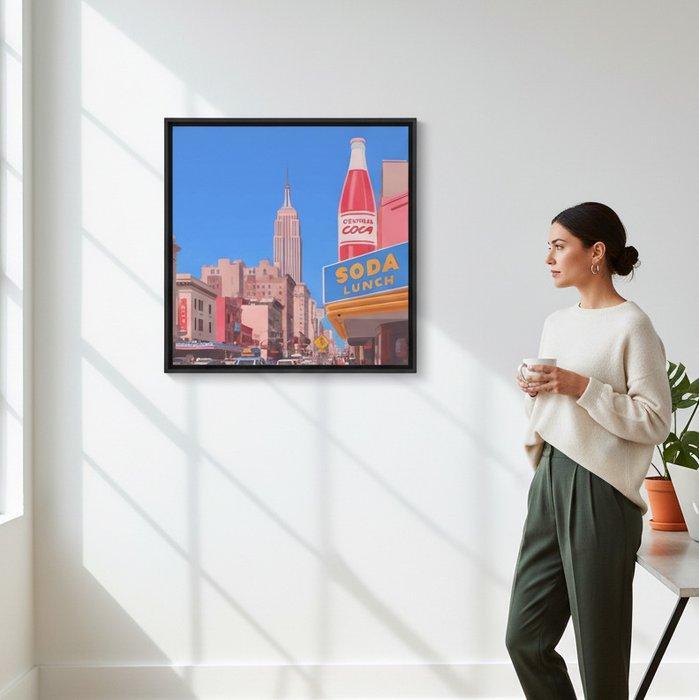 Le Yack - Central Coca - Hand signed, Antiek en Kunst, Kunst | Designobjecten