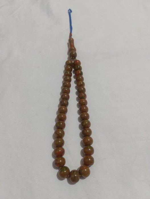 Rozenkrans - Amber - 1970-1980 - Zeldzame gebedskralen, Verzamelen, Dierenverzamelingen