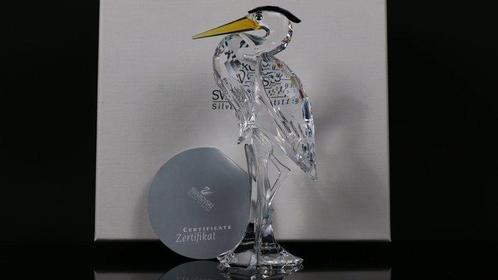 Figure - Swarovski - Zilver Reiger (Boxed + Certificate) -, Antiek en Kunst, Curiosa en Brocante