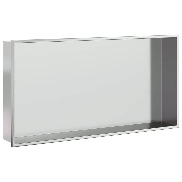 Douchenis RVS 62cm | Retour Deal | Bespaar Nu, Huis en Inrichting, Badkamer | Badkamermeubels, 25 tot 50 cm, Nieuw, Overige typen