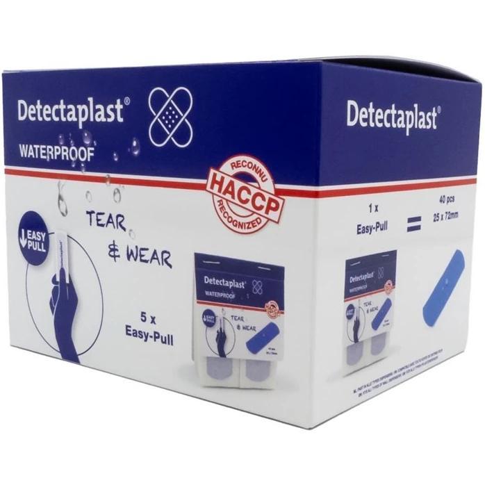 Pleisters | Kunststof | Blauw | Waterdicht | Detecteerbaar, Zakelijke goederen, Horeca | Keukenapparatuur, Nieuw in verpakking