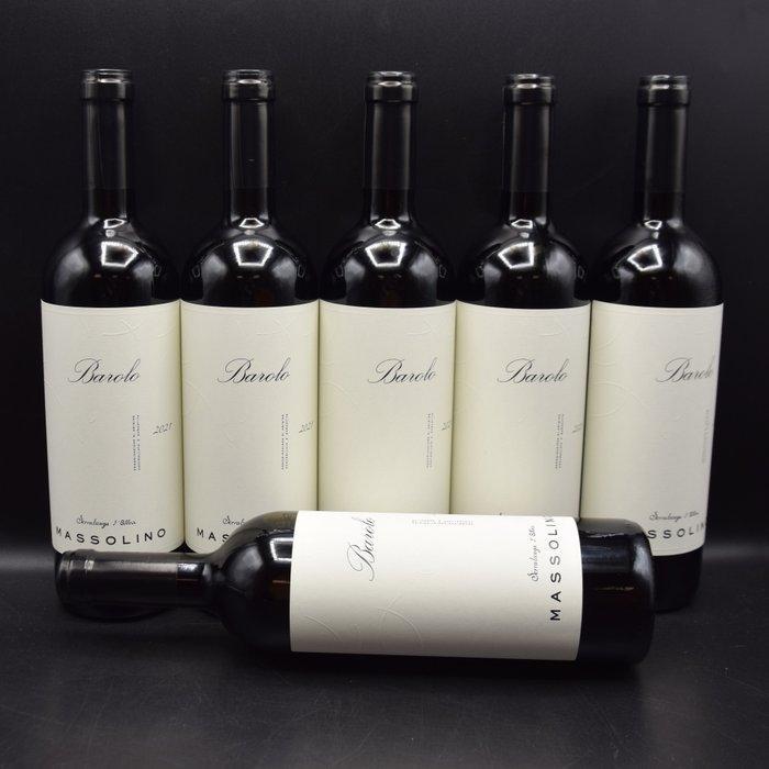 2021 Massolino - Barolo DOCG - 6 Flessen (0.75 liter), Verzamelen, Wijnen