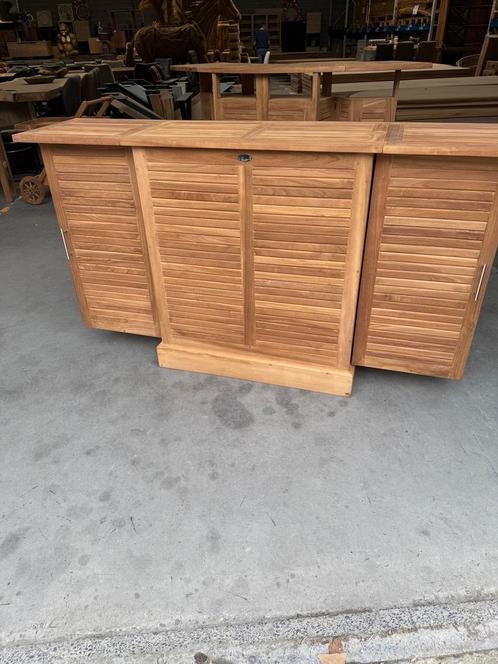 Barmeubel klassiek, teakhout (nieuw, outlet), Tuin en Terras, Tuinmeubel-accessoires, Nieuw