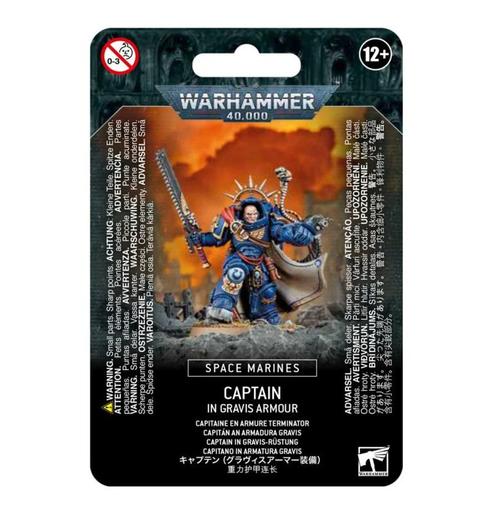 Space Marines Captain in Gravis Armour (Warhammer 40.000, Hobby en Vrije tijd, Wargaming, Ophalen of Verzenden