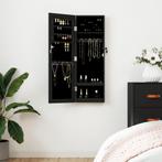 vidaXL Sieradenkast met spiegel wandgemonteerd 30x8,5x90 cm, Huis en Inrichting, Verzenden, Nieuw
