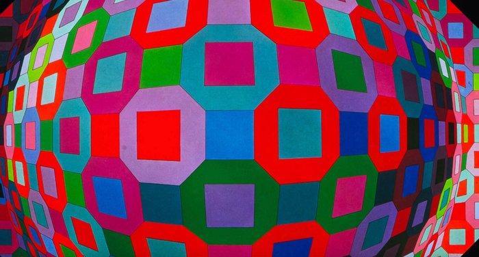 Victor Vasarely (1906-1997) - Planetary, Antiek en Kunst, Antiek | Overige Antiek