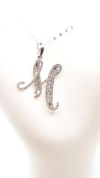 Collier avec pendentif - 18 carats Or blanc -  1.00ct. tw. -