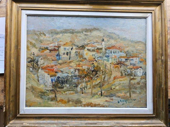 handtekening moeilijk leesbaar - Schitterend Spaans, Antiek en Kunst, Kunst | Schilderijen | Klassiek