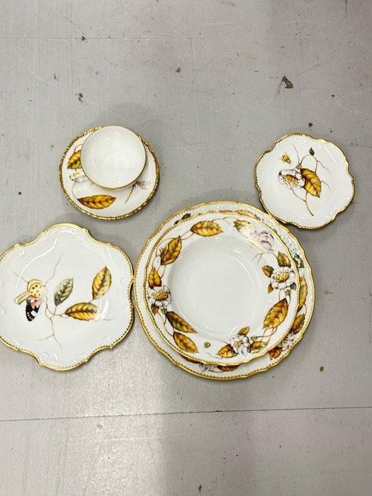 Anne Weatherly - Tafelservies (72) - Butterfly & Leaf Glided, Antiek en Kunst, Antiek | Meubels | Tafels