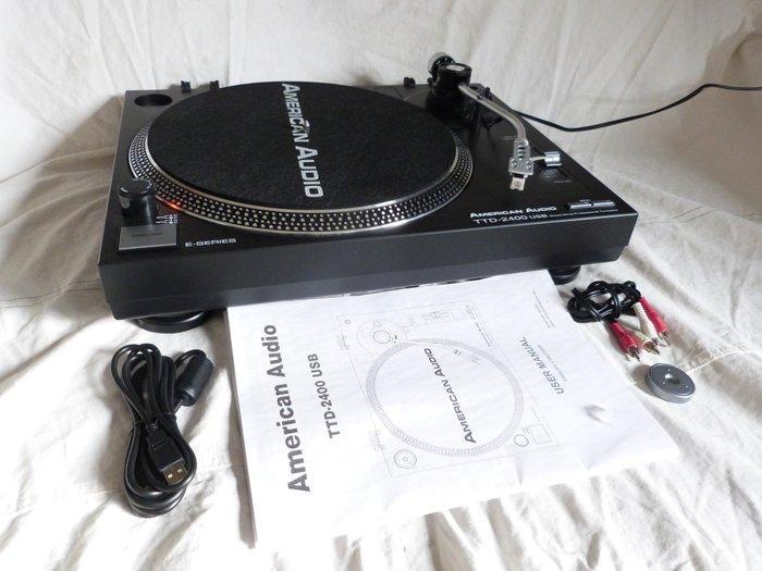 American Audio - TTD-2400 USB Direct Drive Snelle Start High, Audio, Tv en Foto, Radio's