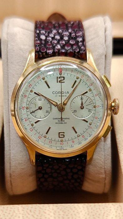 Cordia - Chronograph Valjoux 92 Cal. - Zonder Minimumprijs -, Handtassen en Accessoires, Horloges | Heren