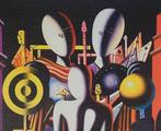 Mark Kostabi (1960) - Incontro metafisico