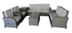 Loungeset 8 persoons wicker, Tuin en Terras, Nieuw, Ophalen of Verzenden, 8 zitplaatsen, Loungeset