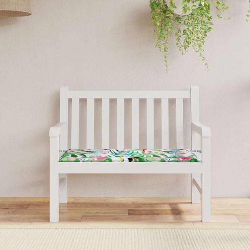 vidaXL Tuinbankkussen 100x50x4 cm oxford stof meerkleurig, Huis en Inrichting, Woonaccessoires | Kussens, Nieuw, Verzenden
