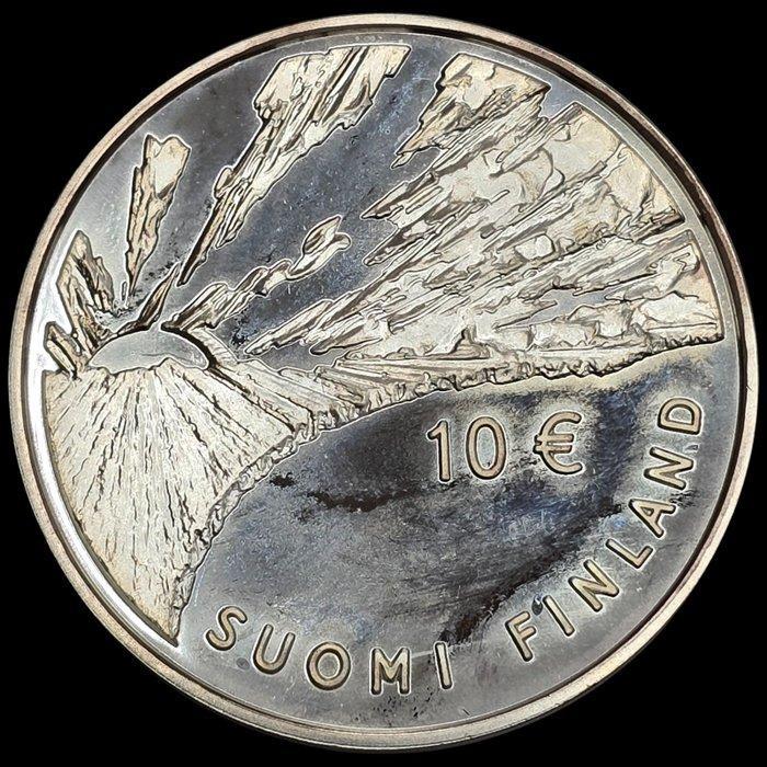 Finland. 10 Euro 2006 J.V. Snellman Proof (Zonder, Postzegels en Munten, Munten | Europa | Euromunten
