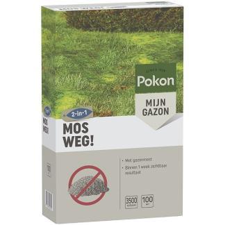 Mosverwijderaar gazon | Pokon | 100 m² (Korrels, 3500 gram) beschikbaar voor biedingen